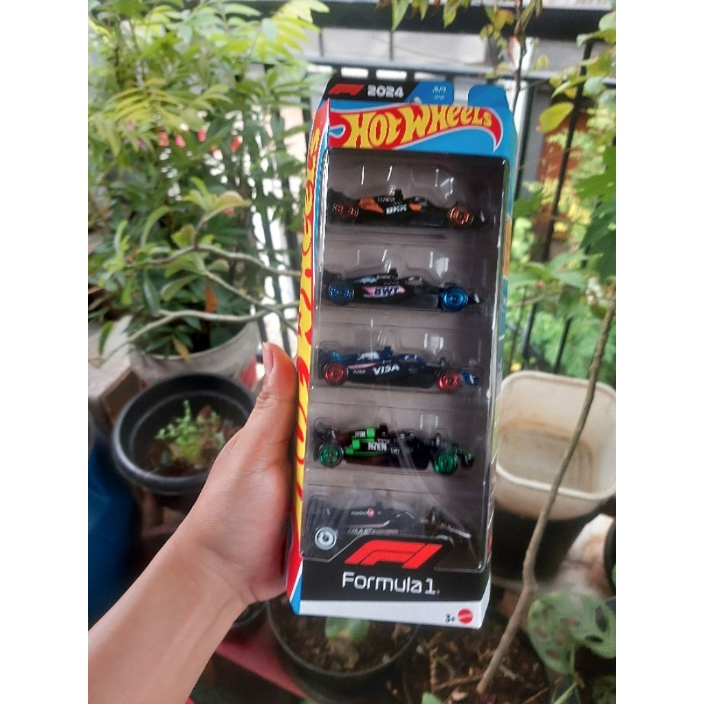 Hot Wheels 5 pack Formula one F1 2024