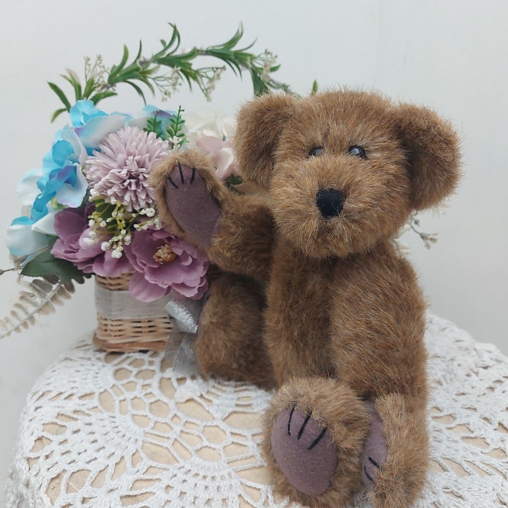 Boneka Beruang Teddy Bear Boyds Classic 5 jointed