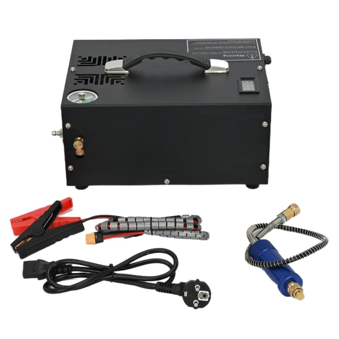 Kompresor Mini Otomatis Auto Stop 12v 4500psi 30Mpa Air Compressor Kompresor Elektrik Pcp Listrik