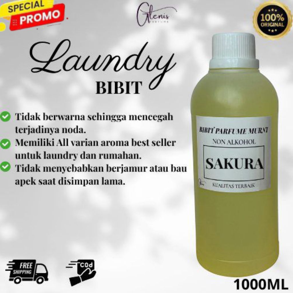 Bibit Parfum Laundry/ Biang Parfum Laundry 1 Liter