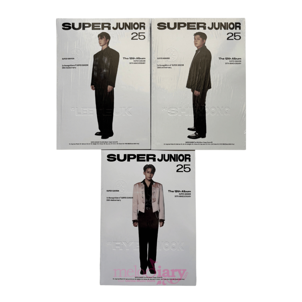 [READY] SUPER JUNIOR - Super Junior25 (Photobook ver.) [12th Album]