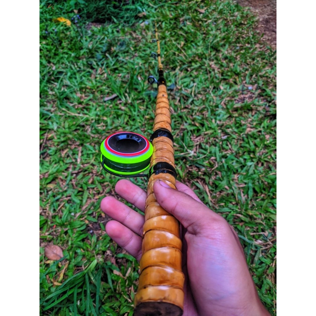 Joran Pancing Bambu Cendani Besutan Ikan Mas lentur