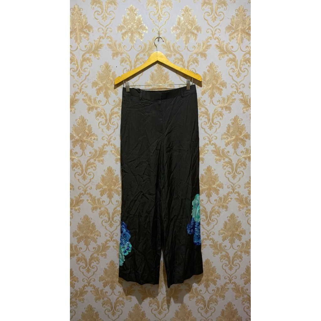 ARTKEA BLOOM - Tosca Rose Contrast Pants Size M