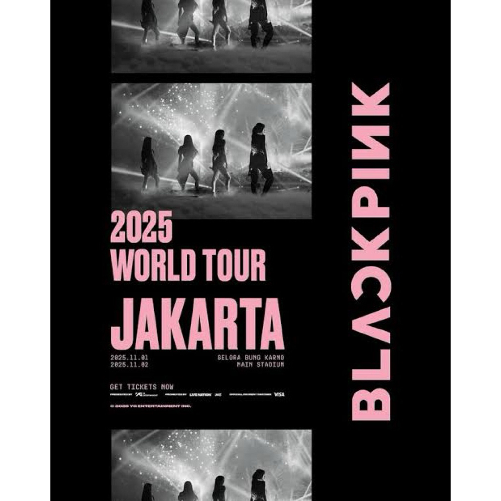Jual Rugi TIKET BLACKPINK DAY 1 PLATINUM WORLD TOUR 2025