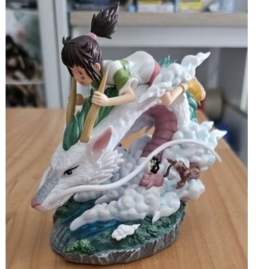 chihiro x haku spirited away figure