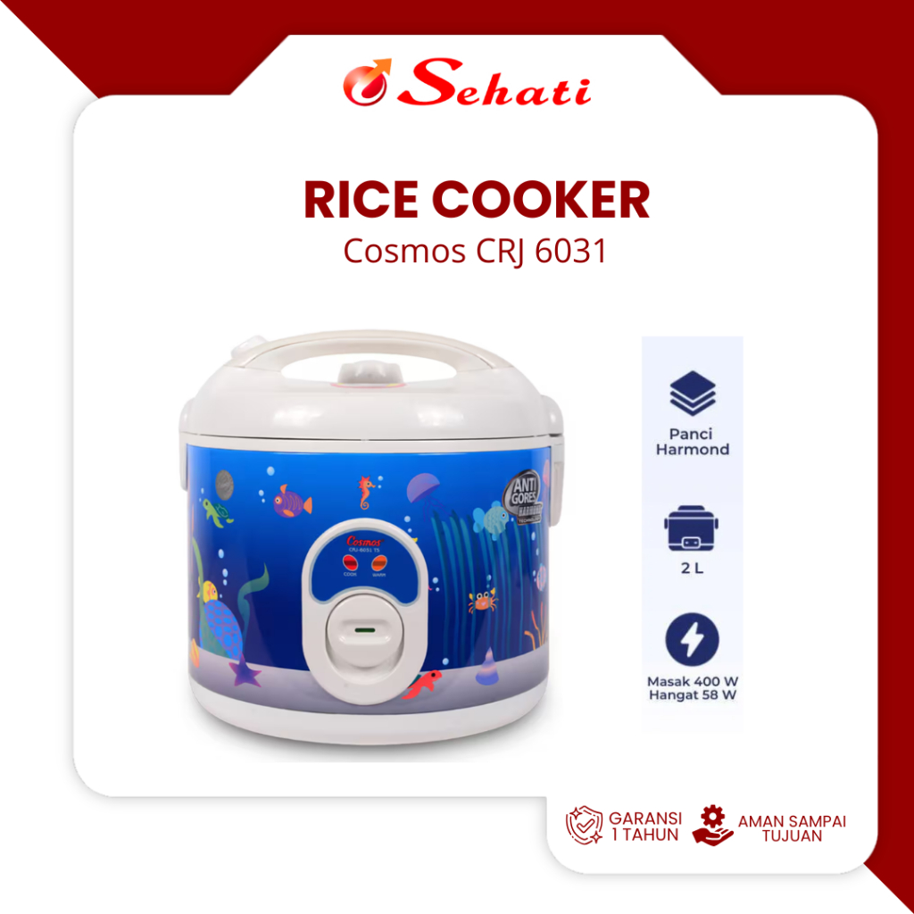 COSMOS CRJ 6031N Rice cooker Cosmos CRJ 6031 Rice cooker Cosmos Harmond CRJ-6031 N - 2.0L