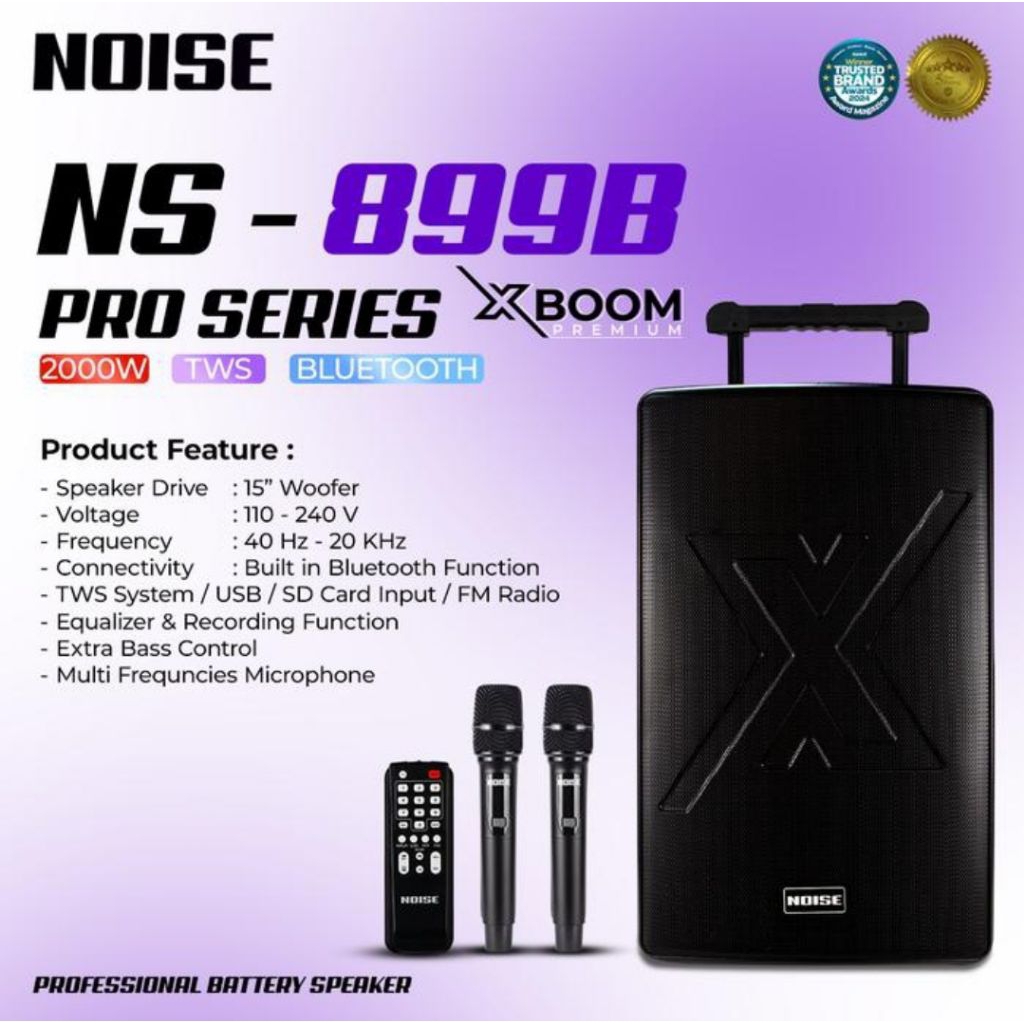 NOISE Speaker 899 B 15 Inch X-BOOM