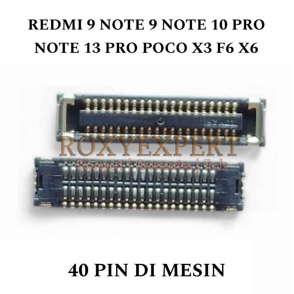 Konektor Lcd Redmi 9 Note 9 10 Pro 13 Pro Poc0 X3 F6 X6 Soket Lcd Connector Lcd Fpc