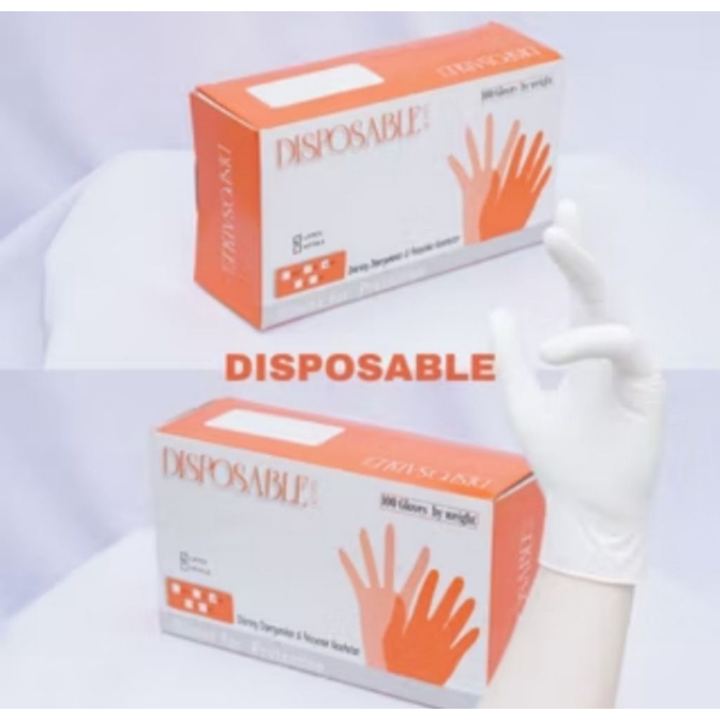 BUY 10 GET 1 FREE MASKER Sarung Tangan Non Medis Latex / Nitrile Warna / Nitrile Biru / Nitrile Ungu