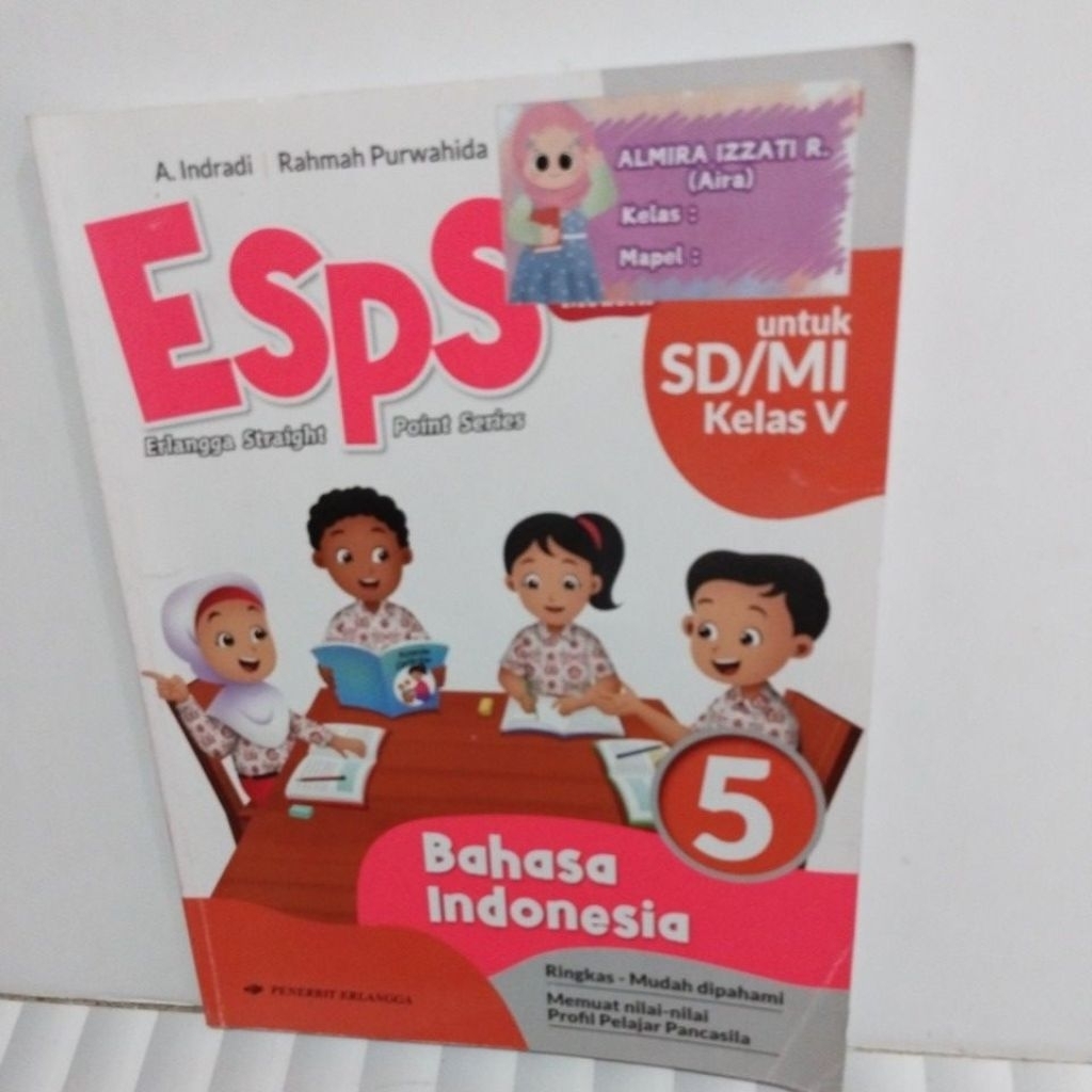 ESPS BAHASA INDONESIA SD KELAS 5 BEKAS