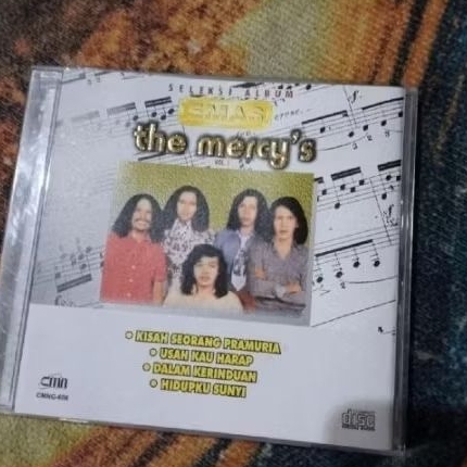 cd seleksi album emas the mercy's