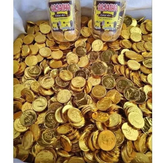 

coklat koin golden coin 250gram