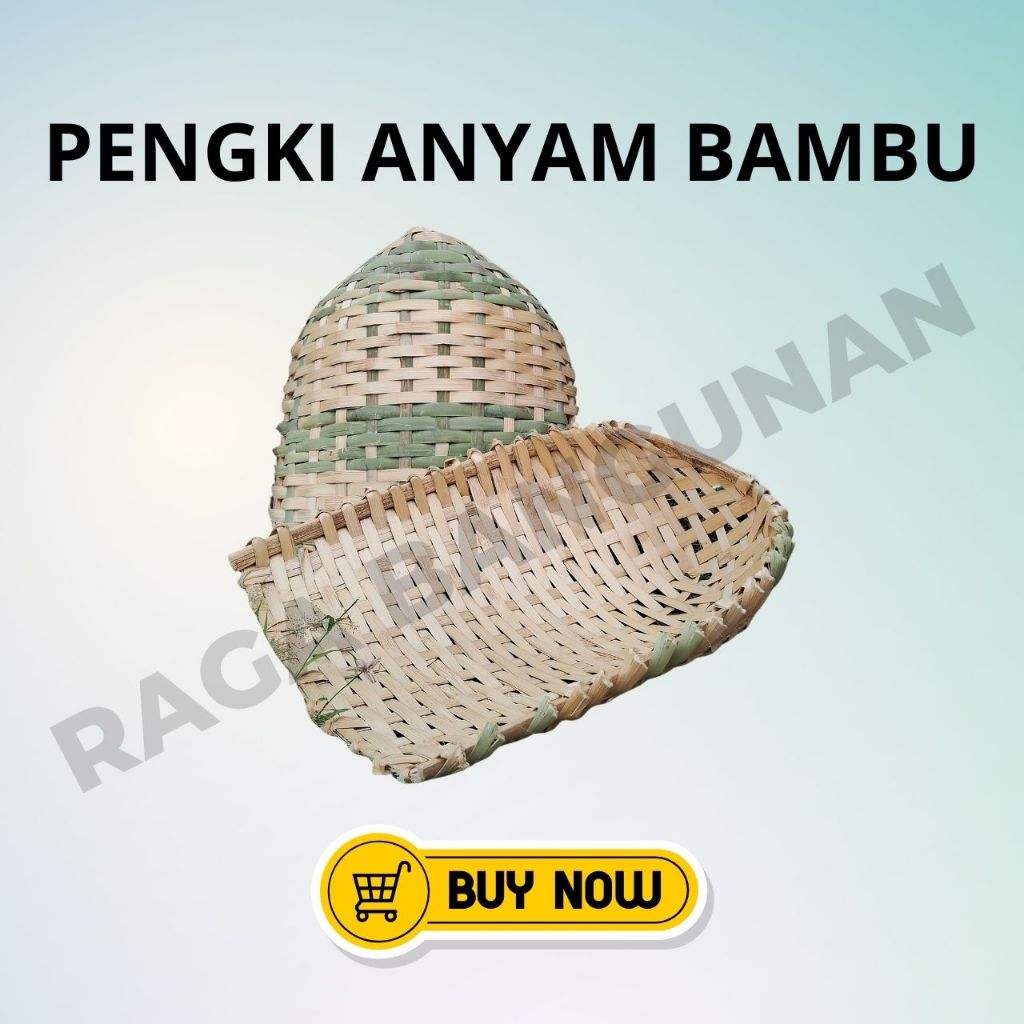 Pengki Anyaman Bambu Tradisional – Ringan, Kuat & Ramah Lingkungan