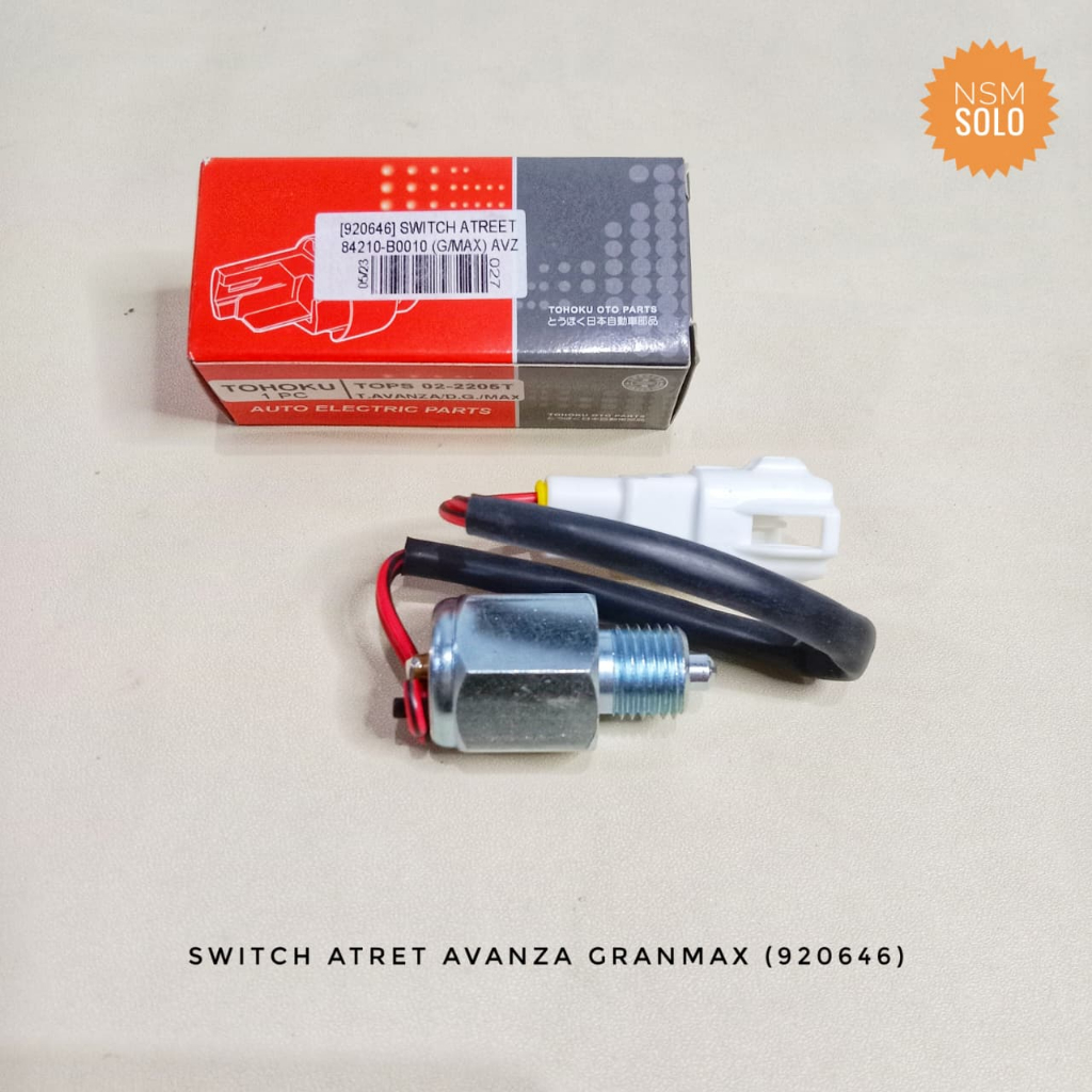 Switch Swit Atret Mundur Avanza Gran Max Tohoku Jepang