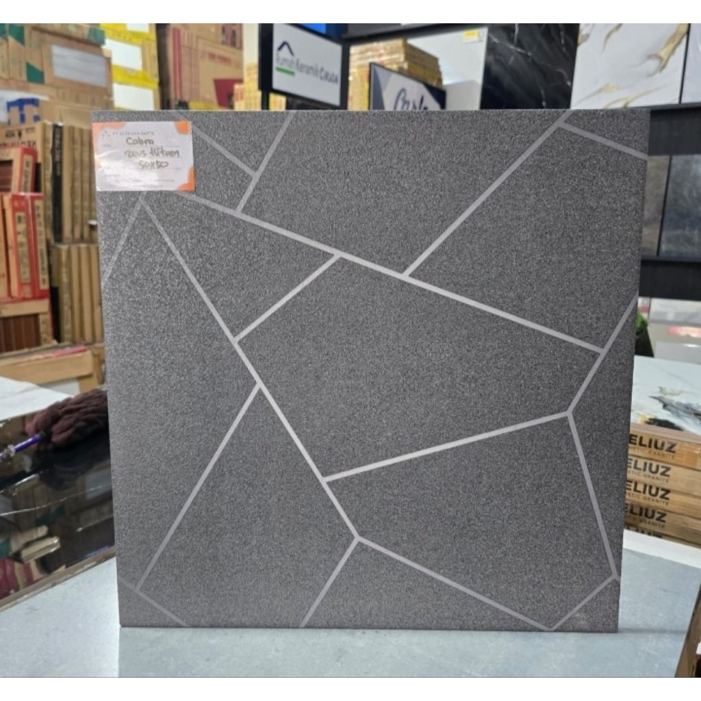 keramik 50x50 Zeus bleck