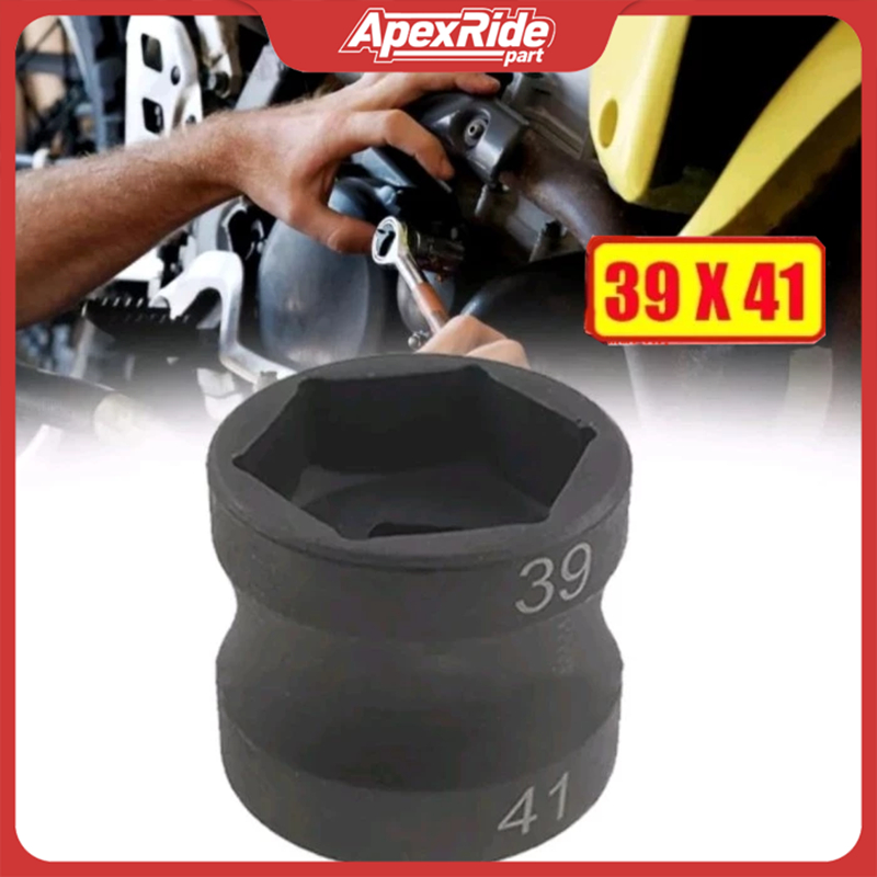 Apexride Mata Kunci Shock 39 x 41 mm Double Socket, Sok, Pas.