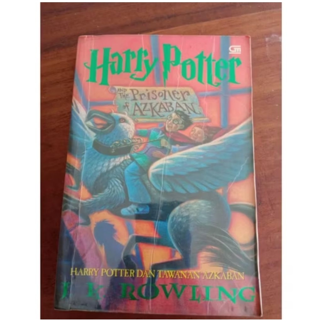 novel bekas HARRY POTTER JILID 3 and the prisoner of Azkaban bahasa Indonesia | langka