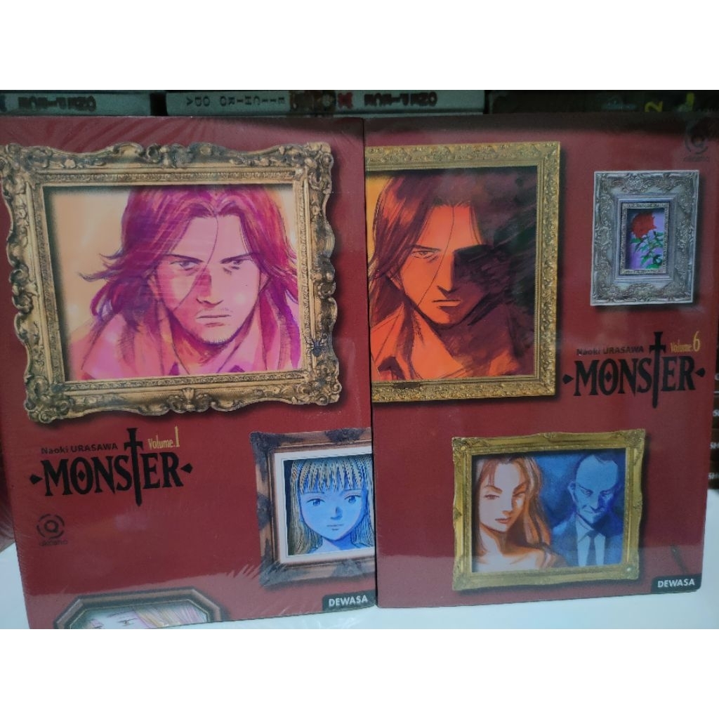 Komik Monster Set 1-6 Segel + Novel Another Monster Segel