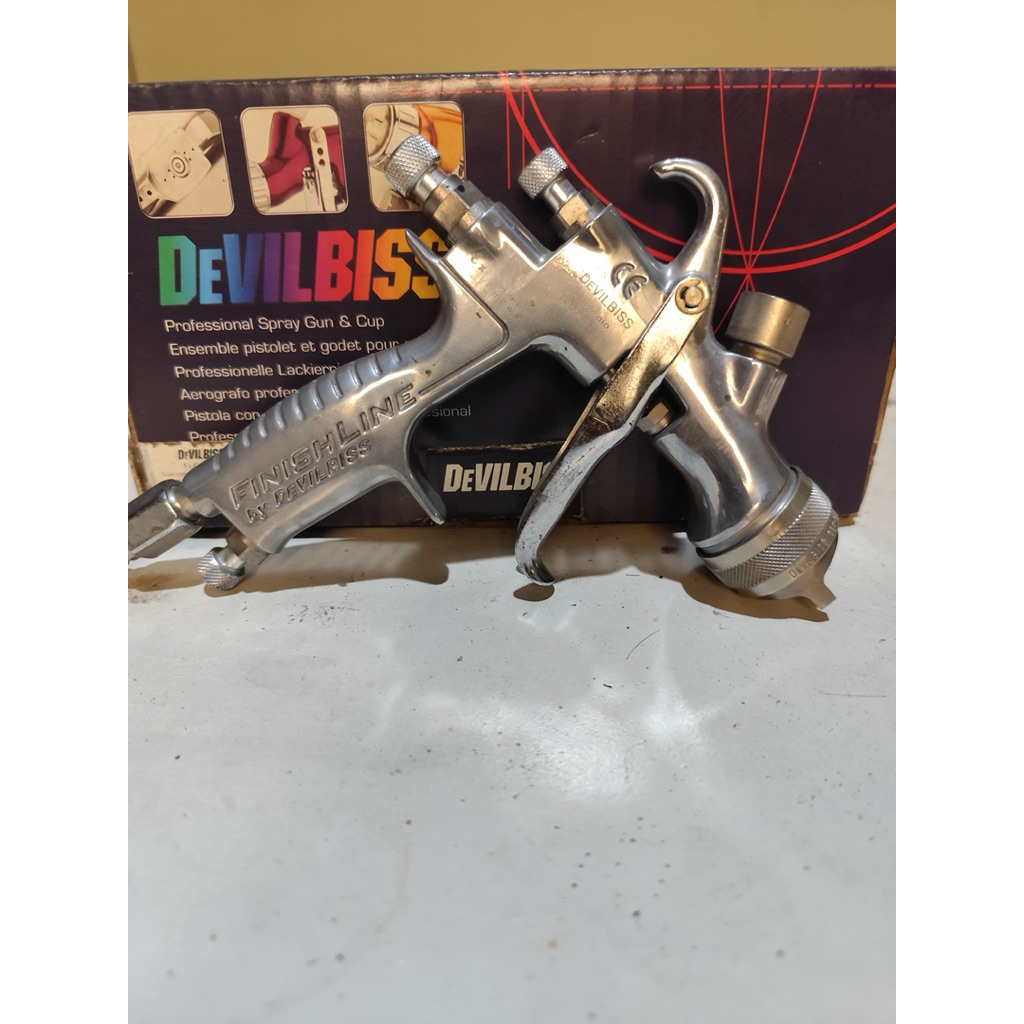 Spray gun Devilbiss FLG-5 1.4mm Original alat semprot cat mobil motor spray painting FLG 5