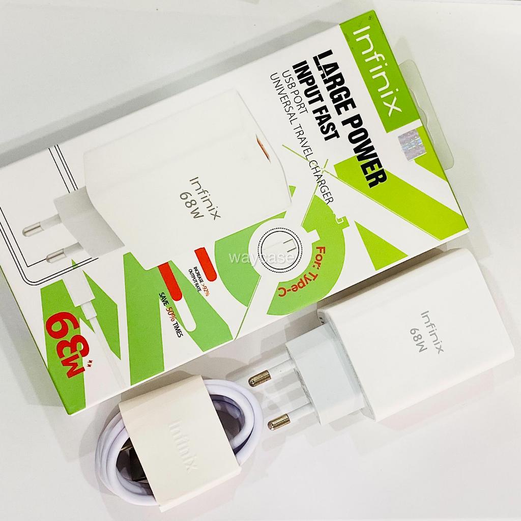 CHARGER INFINIX 45W CHARGER INFINIX 68W CHARGER ORIGINAL FAST CHARGING