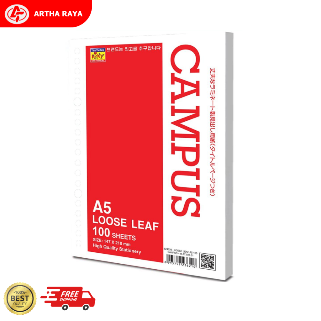 KIKY Loose Leaf / Isi Binder Kiky A5 100 Lembar