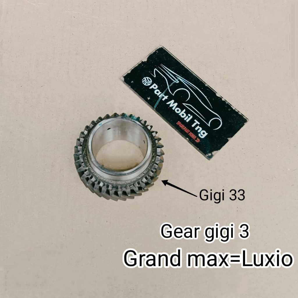 Gear Gir Gigi 3 Grand Max Granmax = Luxio = Rush = Terios = Avanza 15 1500cc Jumlah Gigi 33