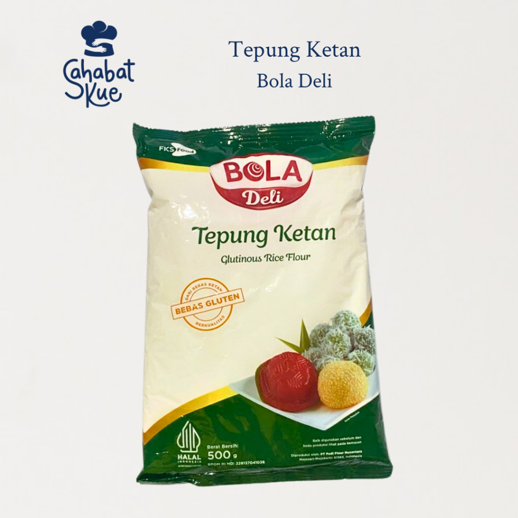 Tepung Ketan Bola Deli 500gr – Tepung Ketan Putih Berkualitas