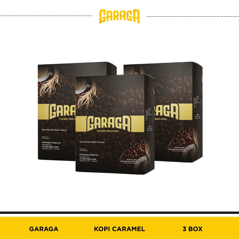 GARAGA - Kopi Caramel - 3 Box