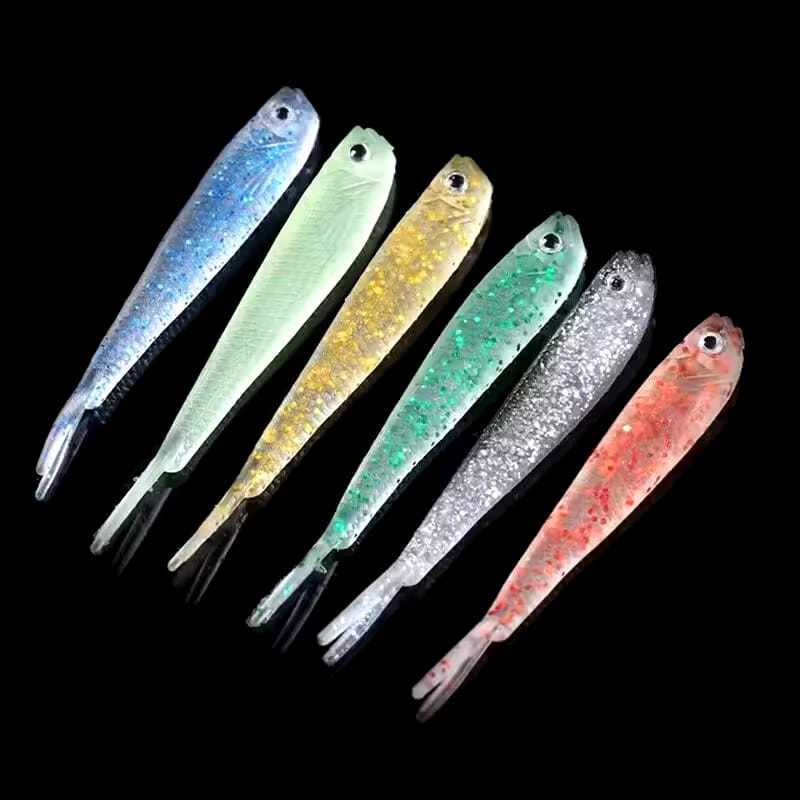 Soft Lure Umpan Buatan Karet Silikon Ikan Untuk Memancing Casting Softlure Gabus Toman UL