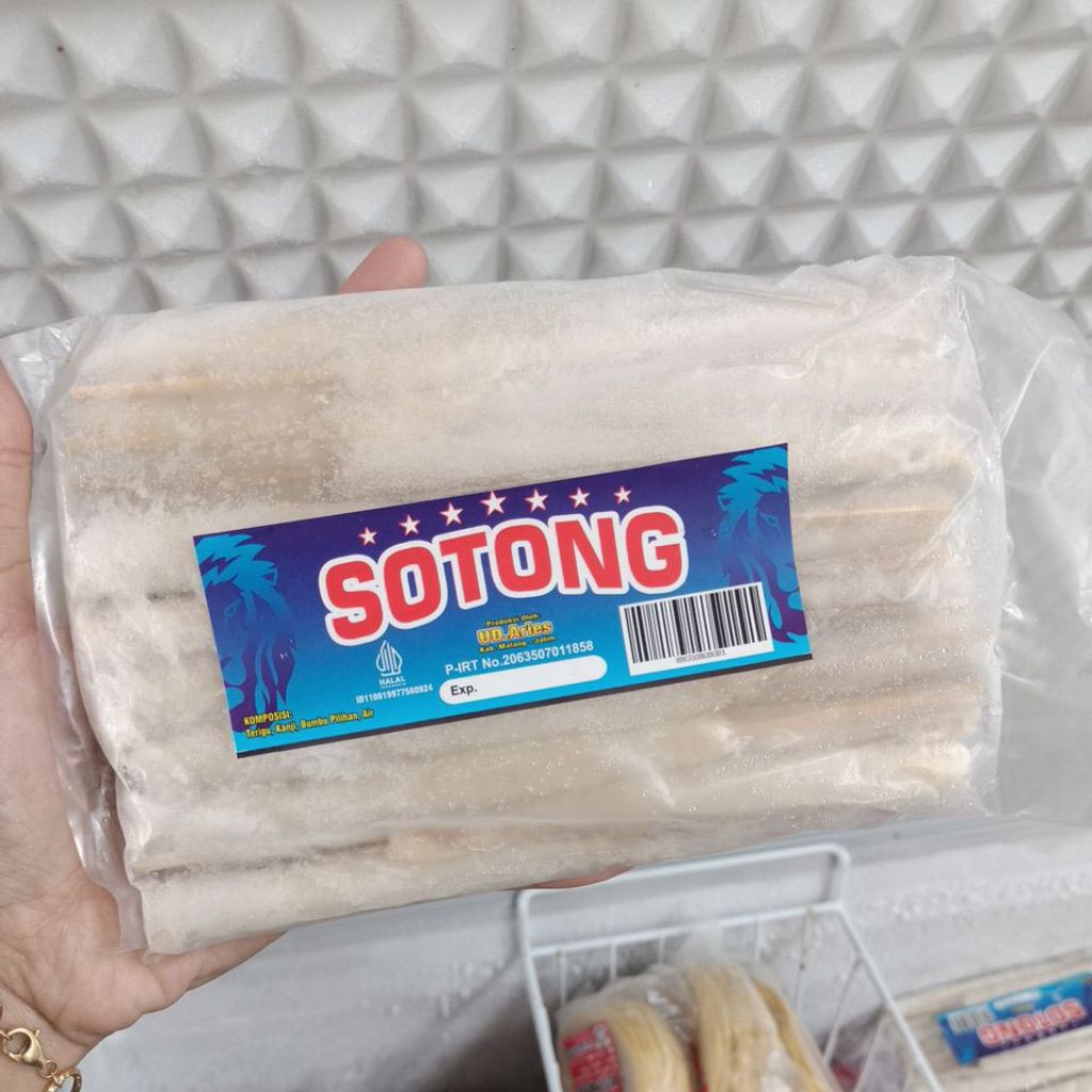sotong tusuk / gorengan tempura