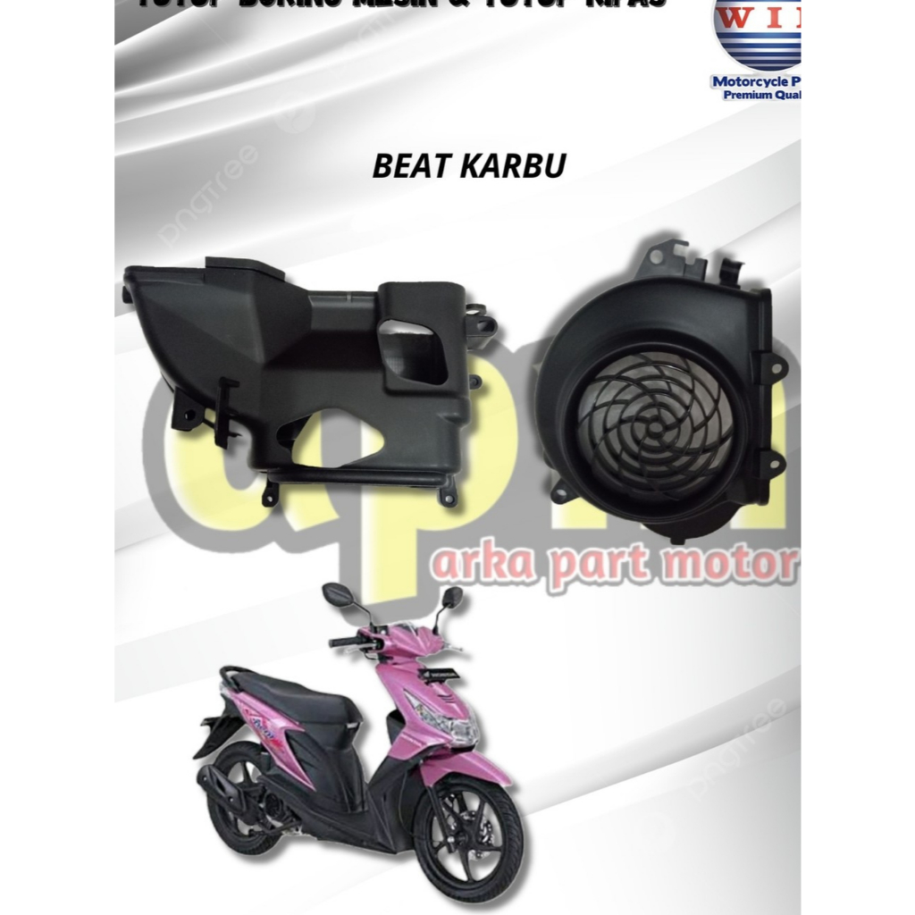Cover Tutup Boring Beat Karbu KVY & Tutup Kipas Beat Karbu KVY / Tutup Boring Mesin Beat KVY / Tutup