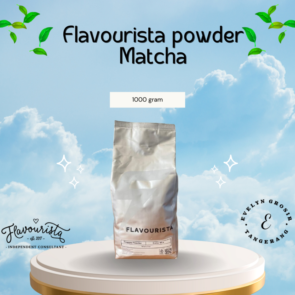 FLAVOURISTA POWDER MATCHA  | RASA MATCHA 1000 gram