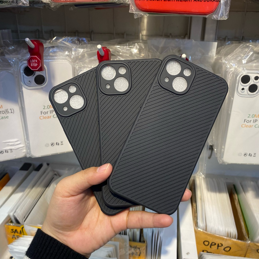CASE 3D Carbon Iphone 13/14/16 Silikon case carbon for iphone 13/14 jelly Case