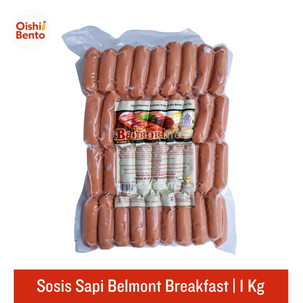 Sosis Sapi Belmont Breakfast Halal Murah