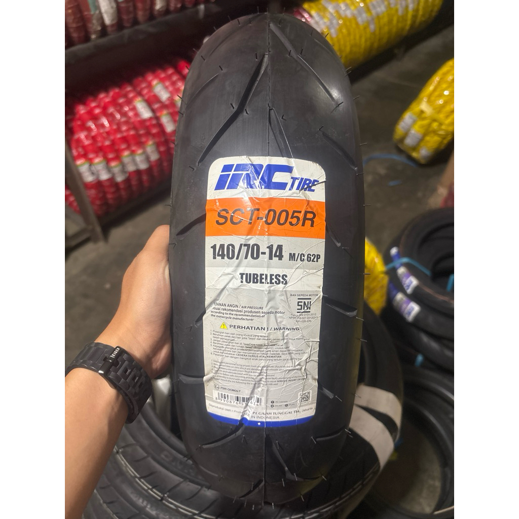 IRC SCT-005R 140/70 RING 14 TUBELESS