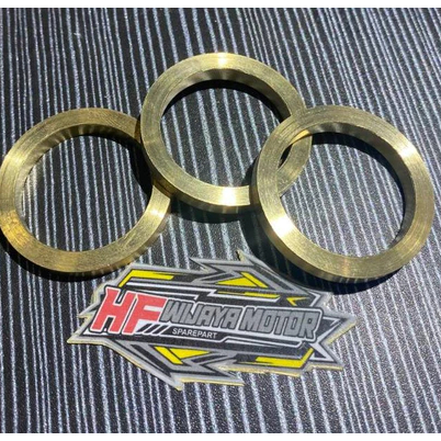 Paking knalpot CB Tiger Glpro Bahan KUNINGAN Paking Esbes knalpot CB100 GL100 - Paking knalpot Verza