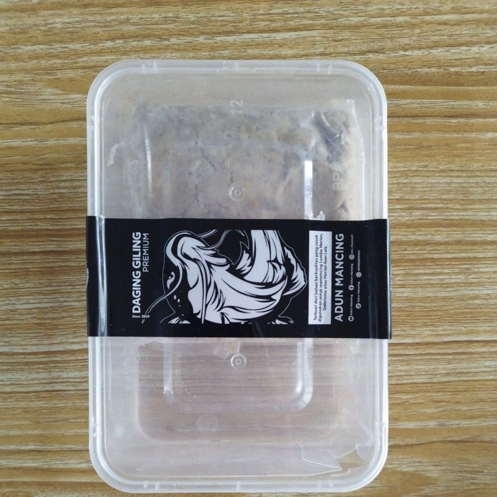 UMPAN LELE SIAP PAKAI DAGING GILING PREMIUM ADUN MANCING