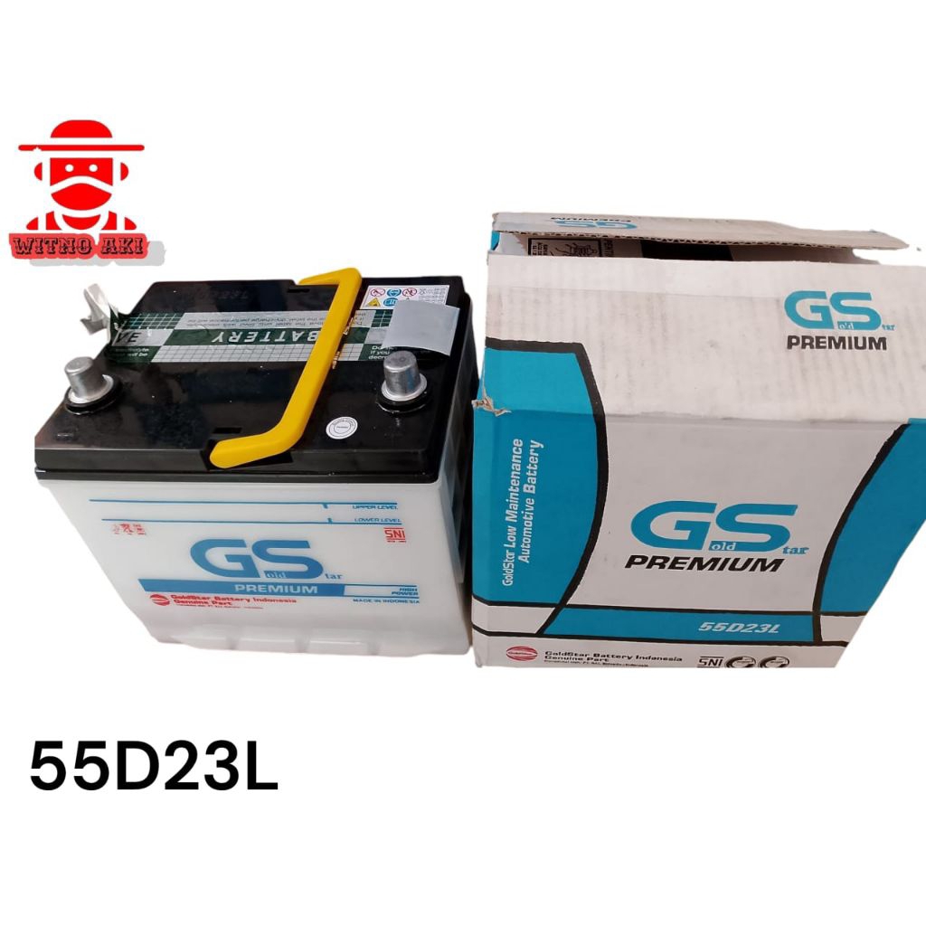 GS Basah 55d233l 12v55ah gold star premium