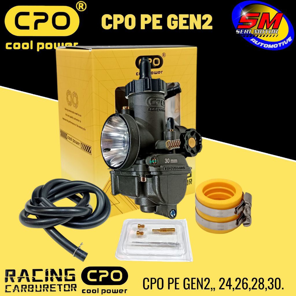 KARBURATOR PWK  CPO PE GEN 2, 24 PE26 PE28 PE30 ORIGINAL