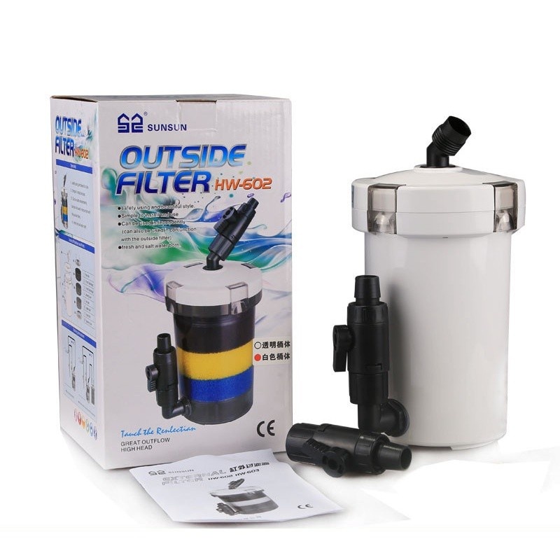 SUNSUN HW 603 External Canister Filter Aquarium Penjernih Air HW603