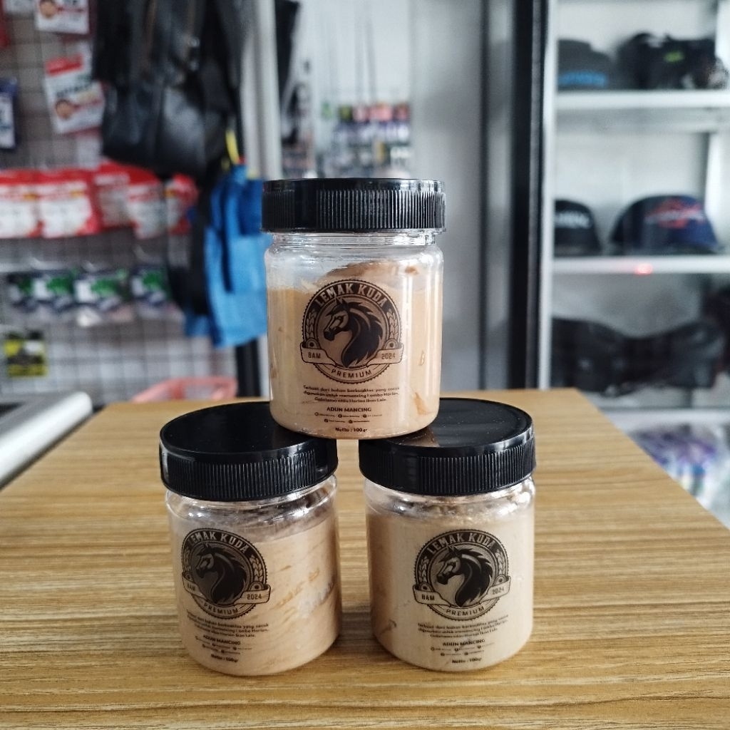 UMPAN LELE SIAP PAKAI LEMAK KUDA PREMIUM 100 GRAM