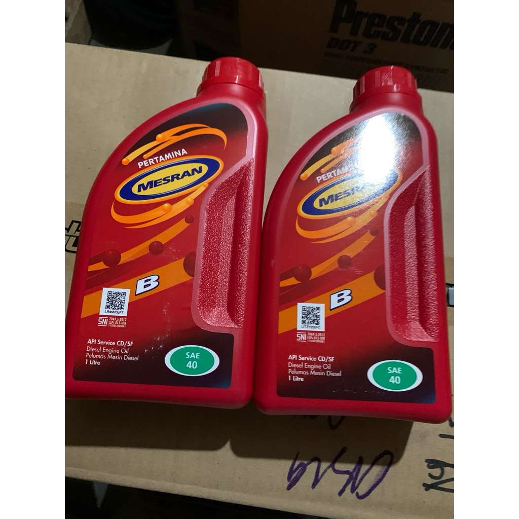Oli mesran B pertamina