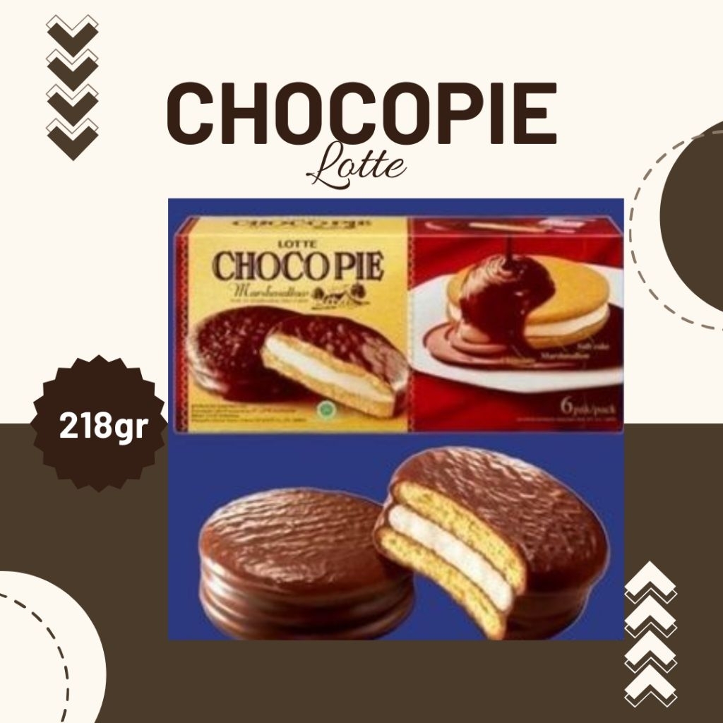 LOTTE CHOCOPIE ISI 6 / 12 RASA STRAWBERRY CHOCOLATE  SOFTCAKE DENGAN LAPISAN MARSHMALLOW ECER per-BO