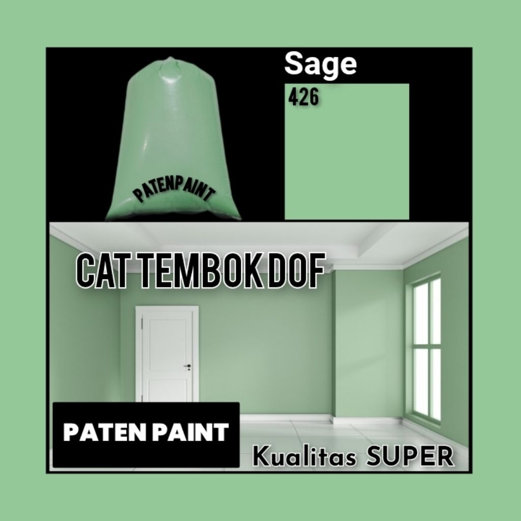 cat tembok warna sage cat gren sage cat tembok super cat tembok dof cat tembok 1 kg