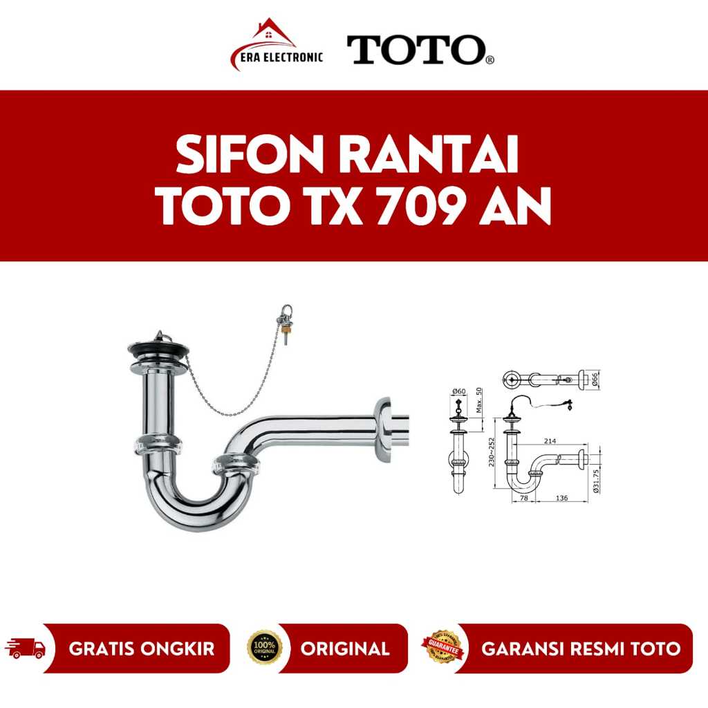 Sifon toto TX709 AN / Toto TX 709 AN