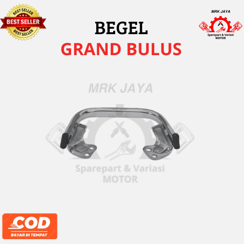 Behel Begel Grand Bulus / Planger Jok Belakang Honda Astrea Grand Bulus 91 92 Model Ori Tebal Crom