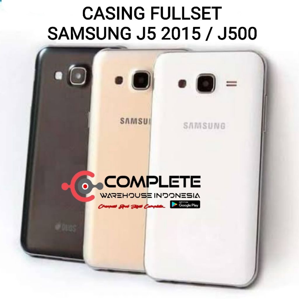 CASING SAMSUNG J5 2015 /  J500 FULLSET ORIGINAL EXCLUSIVE CASE SAMSUNG J500 / J5 2015