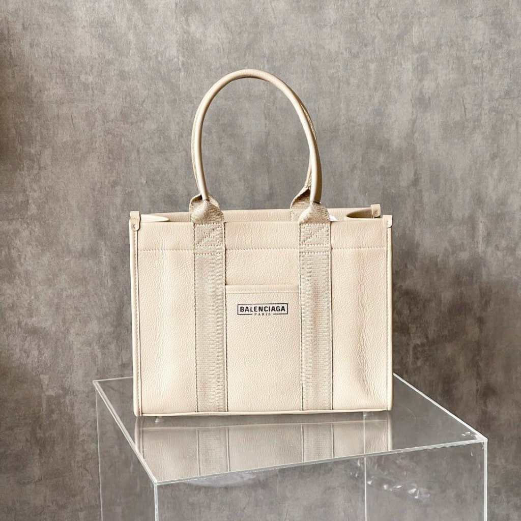 BALENCIAGA Hardware S Small Tote Bag with Shoulder Crossbody Strap