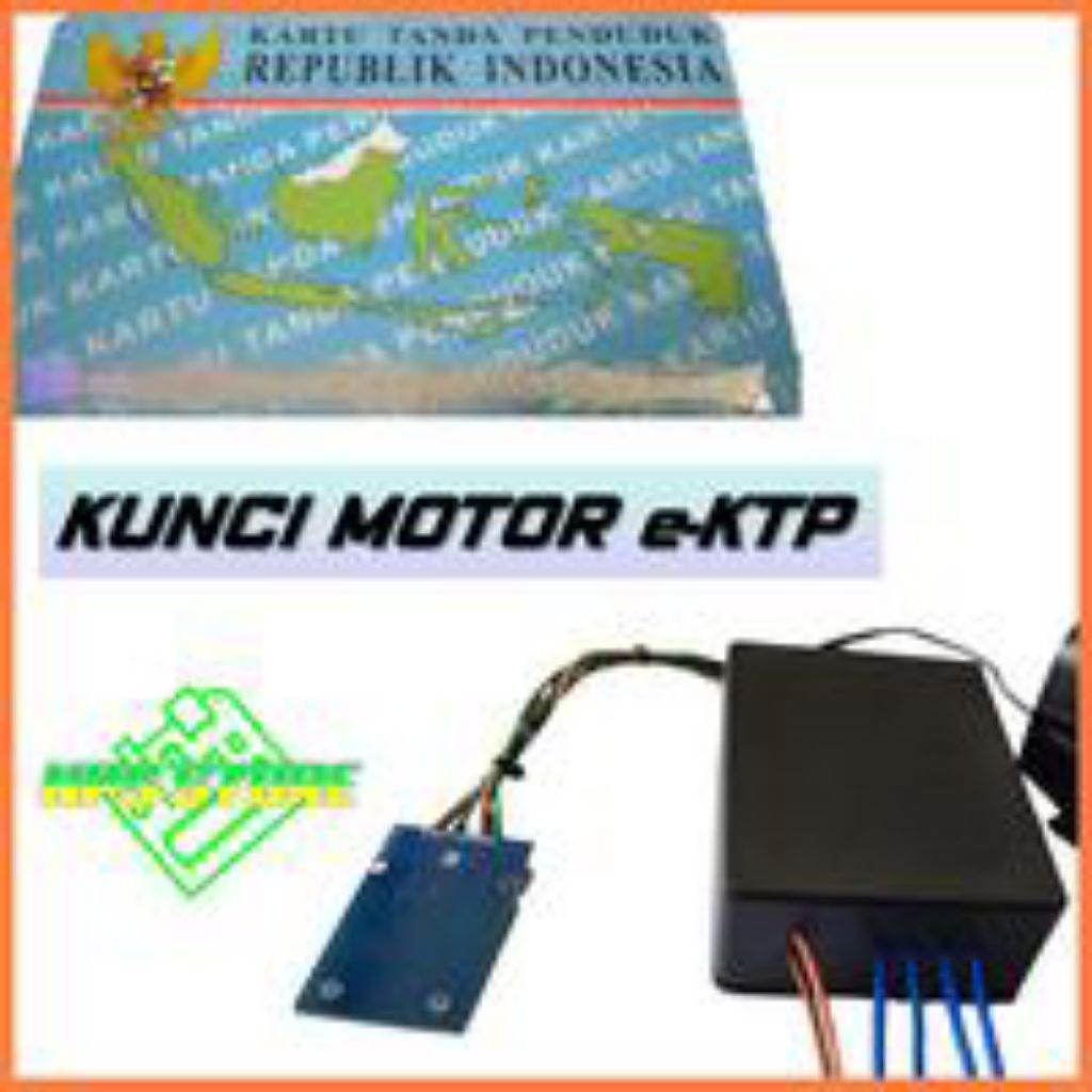 kunci kontak motor E-KTP