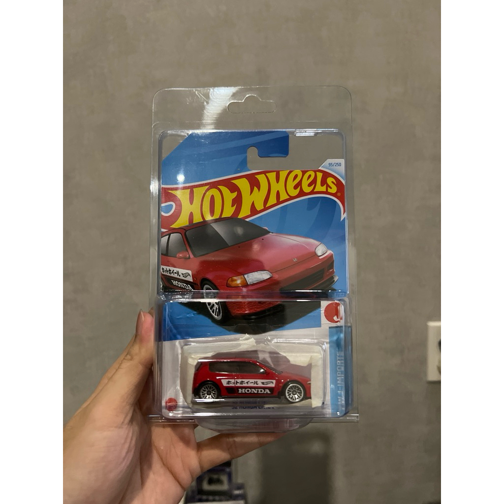 Hotwheels Civic EG JAPAN CARD 